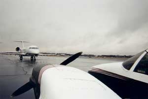 Thunderstorm View from the Ramp
