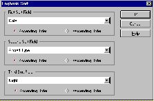 Logbook sort