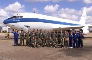 The Iron Stomach Bunch postflight — only 2 of 27 met "Raaalph" on our flight.
