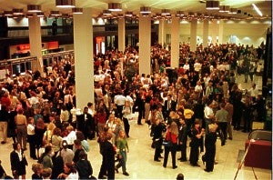 WAI 2000 exhibit hall floor