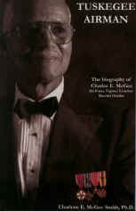 Book Cover, "Tuskegee Airman"