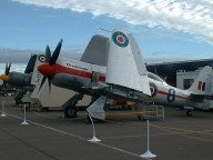 Dennis Sanders' Sea Fury 'Dreadnought'.