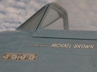 Rookie Mike Brown was fined $200.00 for low flying