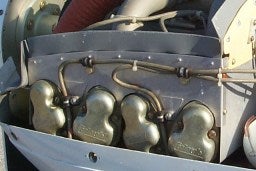 TCM IO-240 engine in Katana C1