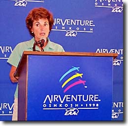 Jane Garvey at AirVenture '98