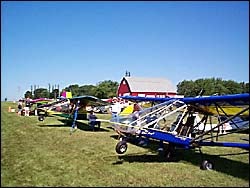 Ultralights, rarin' to go.