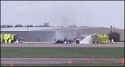 Crash scene
