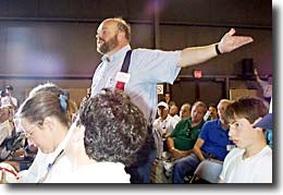 Bill Bainbridge making emotional appeal