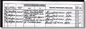 Sues Pinch-Hitter logbook