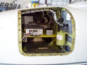 TCAD processor in avionics bay