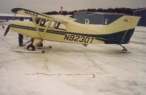 Maule on skis