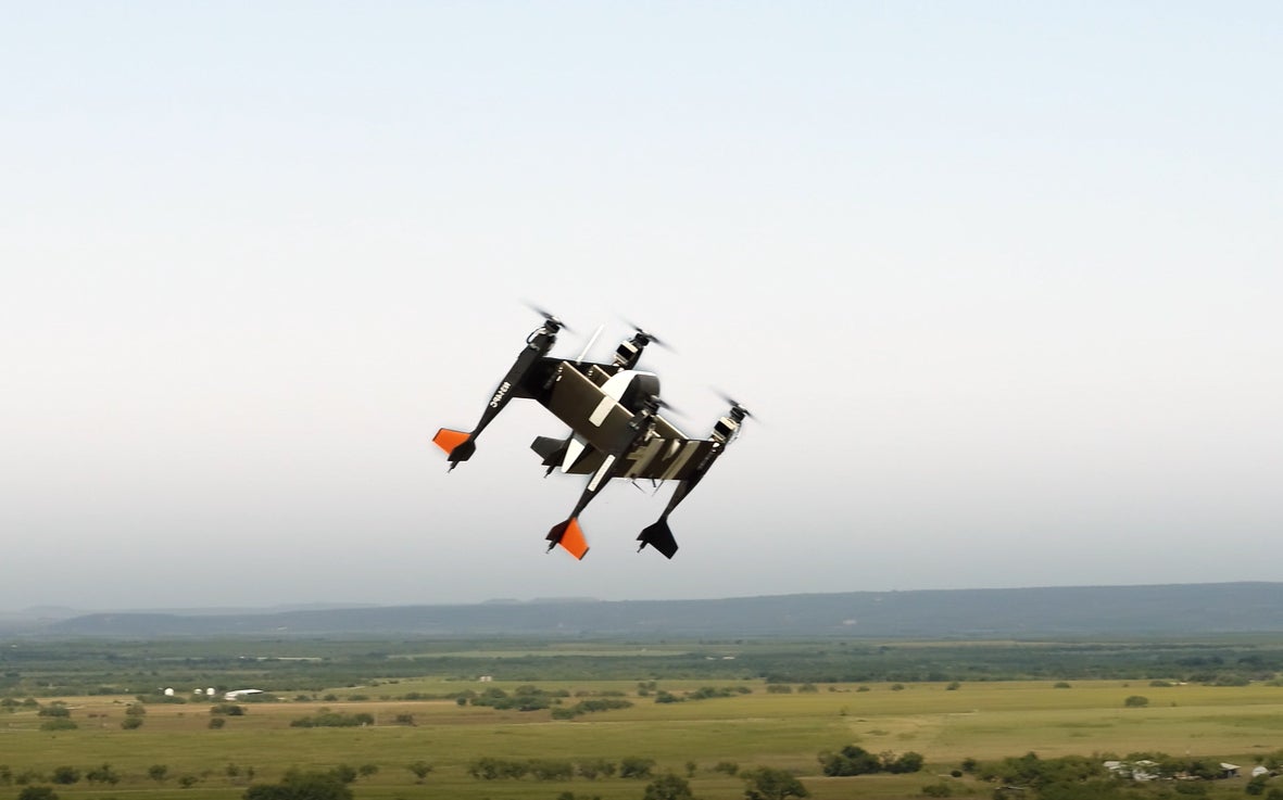 Bell Flies Autonomous Pod Transport Drone