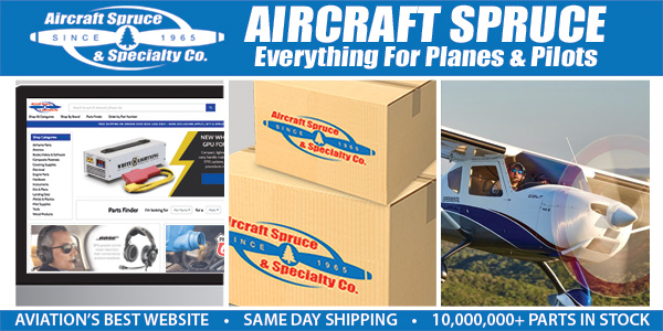 Aircraft Spruce 'Everything for Planes & Pilots'