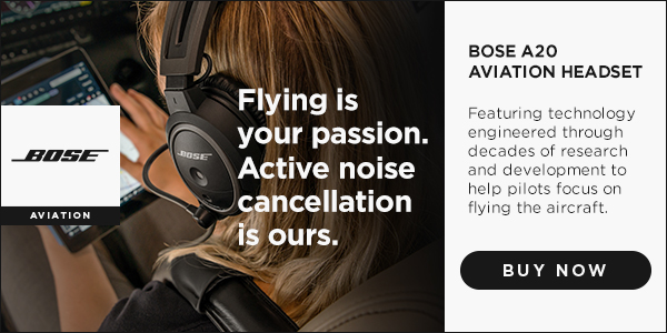 Bose 'A20 Flying is your passion