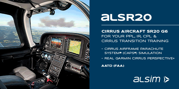 Alsim 'ALSR20 Cirrus aircraft