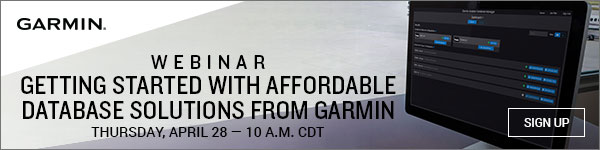 Garmin 'Webinar Getting started with affordable database solutions