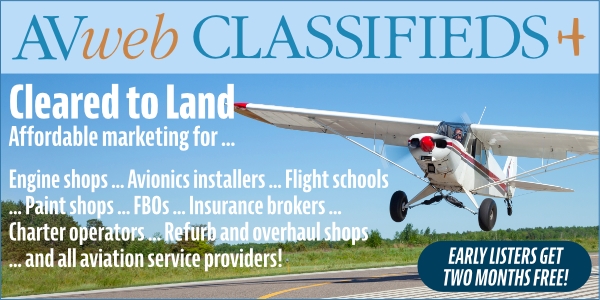 AVweb 'Classifieds Cleared to Land