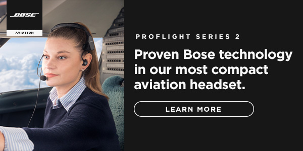 Bose 'Proven and compact female pilot
