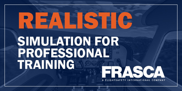 Frasca 'Realistic Sim for pro training