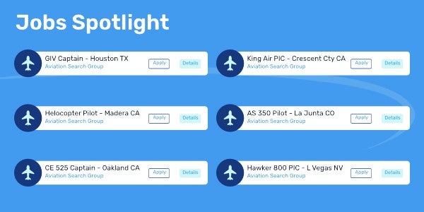 AVweb 'Classifieds Jobs Spotlight