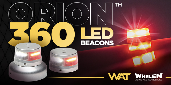 Whelen 'Orion 360 LED beacons