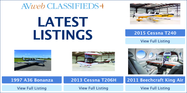 AVweb 'Classifieds Latest Listings January 27 2023' 