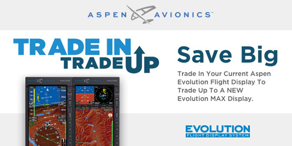 Aspen 'Trade in Trade up Save big 