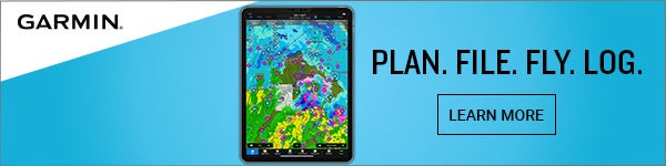 Garmin 'Plan. File. Fly. Log. 