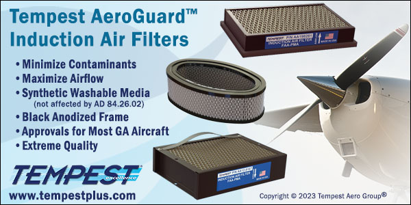 Tempest 'AeroGuard Induction Air Filters