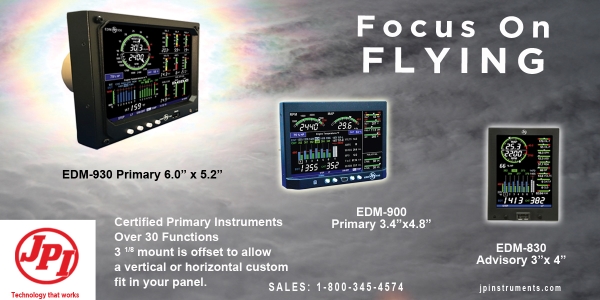 JP Instruments 'Focus on Flying