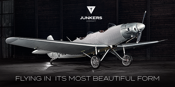Junkers Aircraft 'Flying in its most beautiful form 