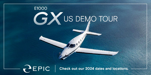 Epic Aircraft 'US Demo Tour